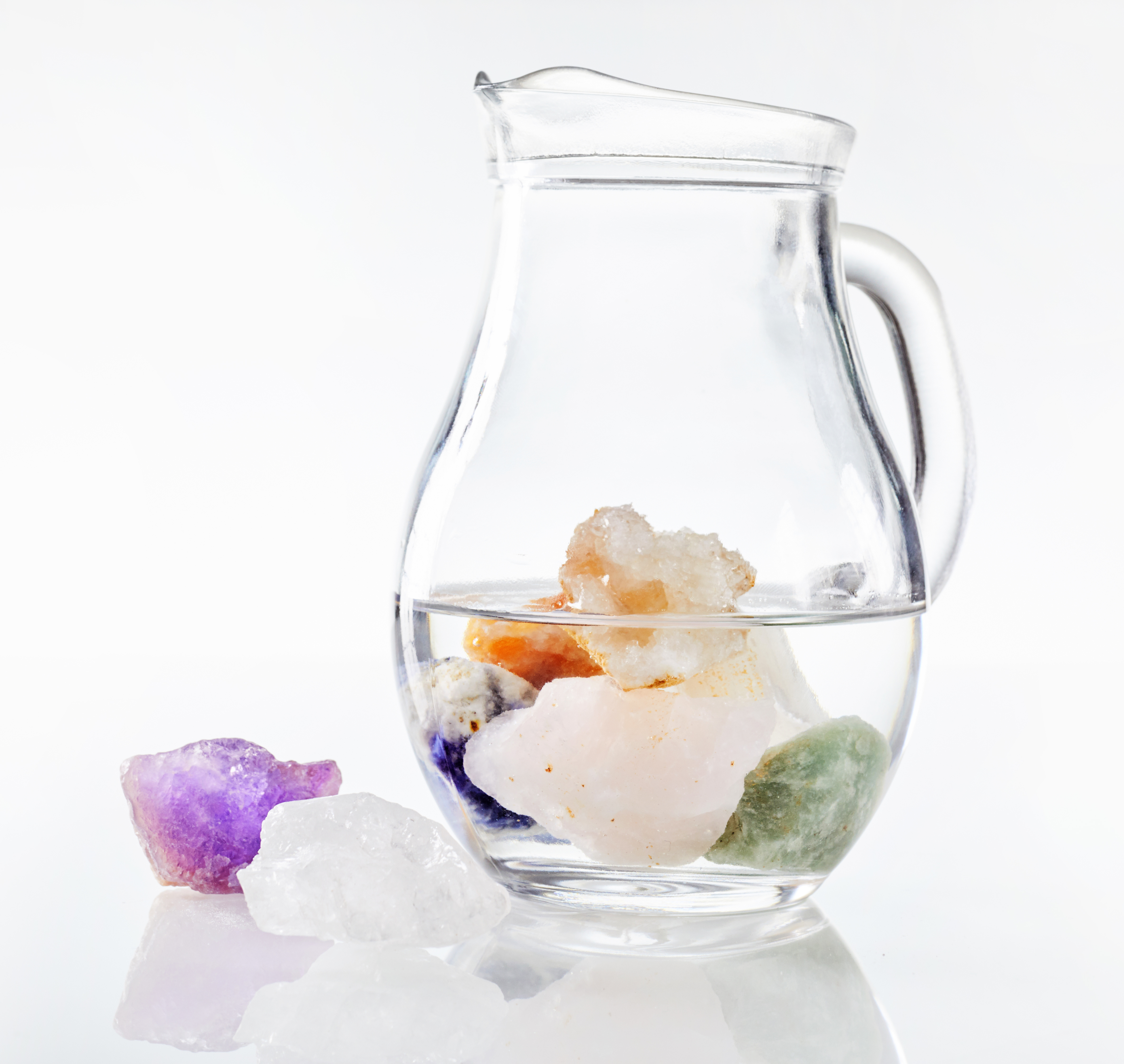 Chalcedon Wassersteine zur Wasserenergetisierung - 150 g unbehandelt & Handverlesen