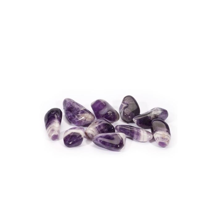 Amethystquarz Trommelstein - Handschmeichler