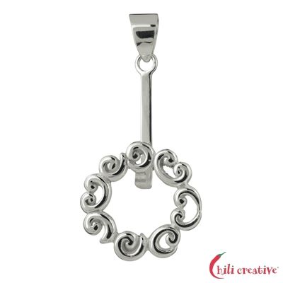 Donuthalter Barock Silber